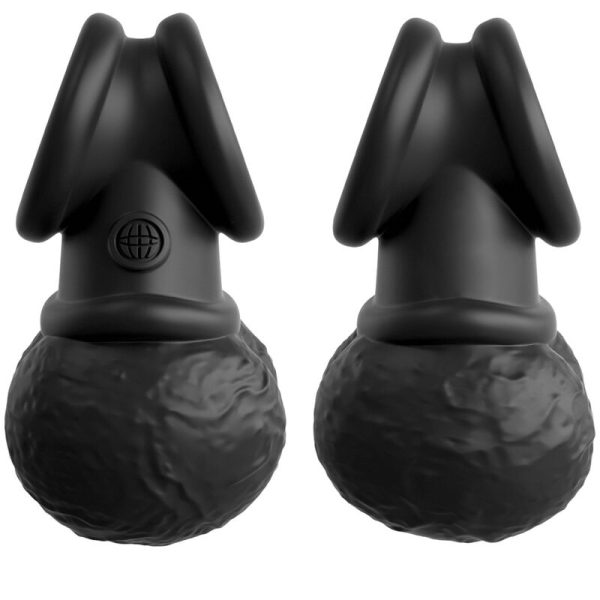KING COCK ELITE - ANILLO CON TESTICULOS DE SILICONA - Imagen 4