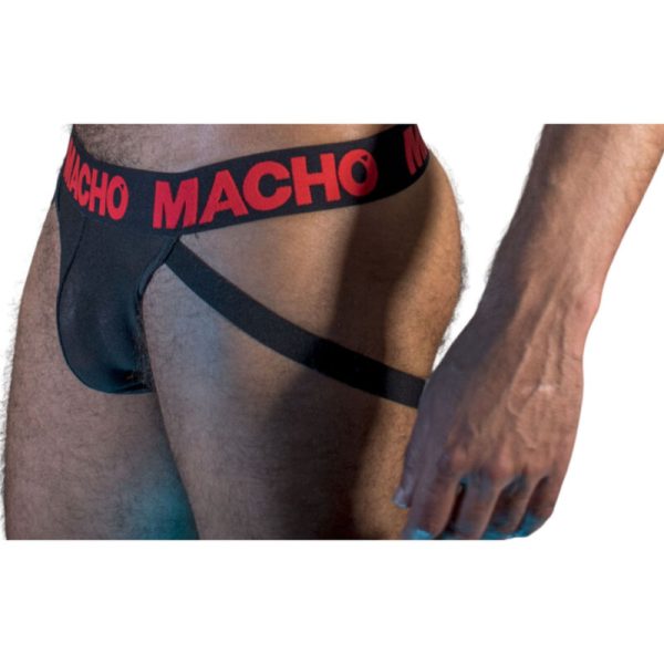 MASCULINO - MX26X2 JOCK NEGRO/ROJO XL - Imagen 2