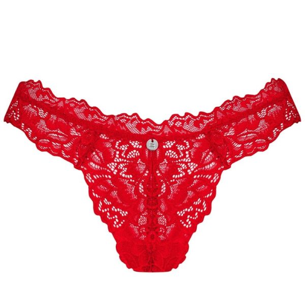 OBSESSIVE - TANGA LOVE CHERRIS L/XL - Imagen 5