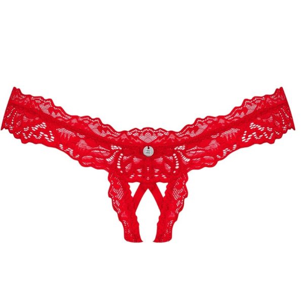 OBSESSIVE - LOVE CHERRIS TANGA SIN ENTREPIEZA L/XL - Imagen 5