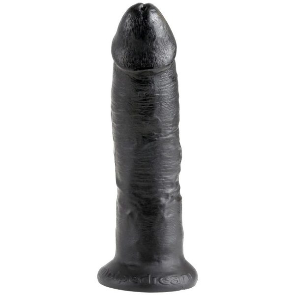 KING COCK 9" POLLA NEGRA 22.9 CM - Imagen 2