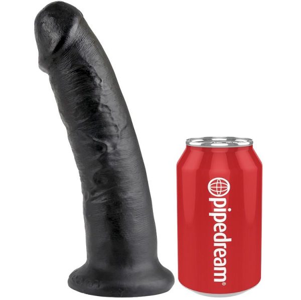 KING COCK 9" POLLA NEGRA 22.9 CM - Imagen 3
