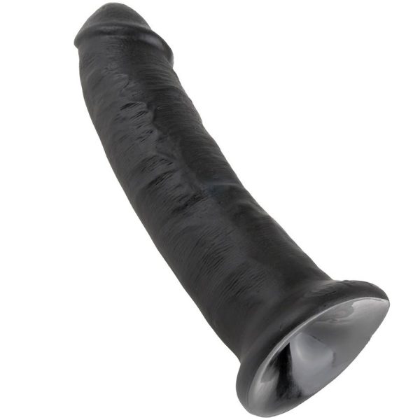 KING COCK 9" POLLA NEGRA 22.9 CM - Imagen 5