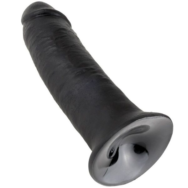 KING COCK 10" POLLA NEGRA 25 CM - Imagen 5