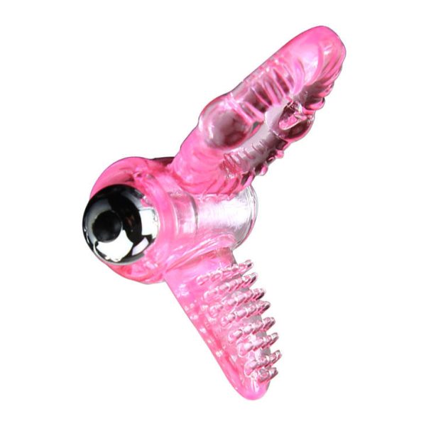 SWEET ABS 10 RITMOS ANILLO ANILLO PENE VIBRADOR ROSA - Imagen 2