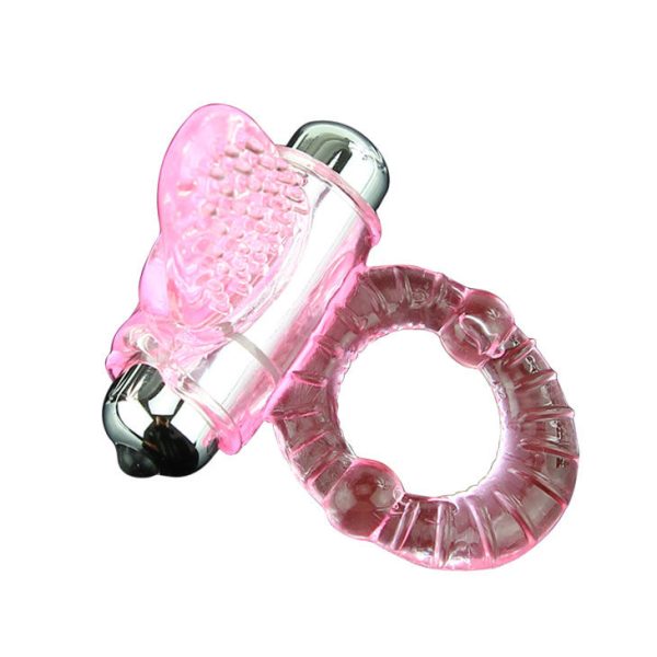 SWEET ABS 10 RITMOS ANILLO ANILLO PENE VIBRADOR ROSA - Imagen 3