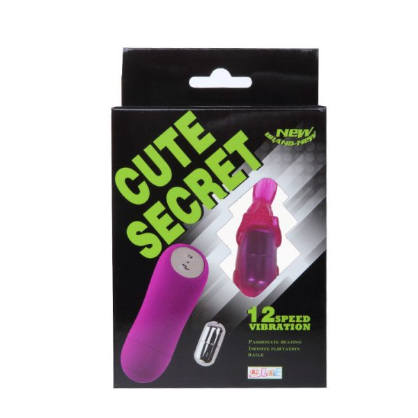 PROM CUTE SECRET RABBIT VIBRADOR MORADO 12 VELOCIDADES - Imagen 8