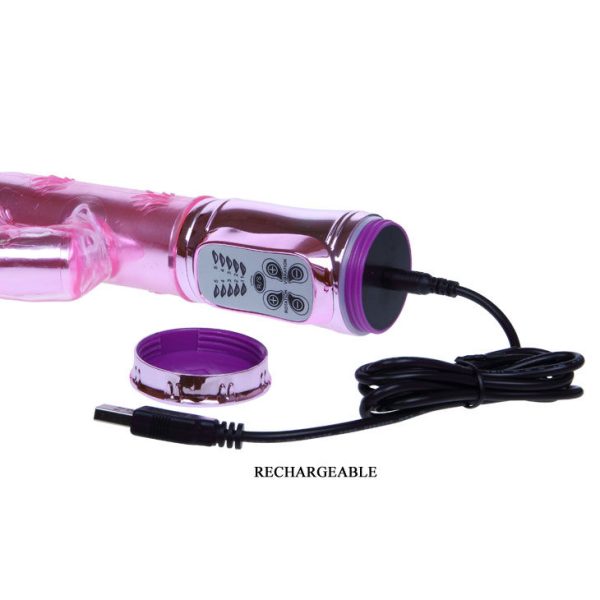 THROBBING BUNNY ROTADOR RAMPANTE ROSA - Imagen 9