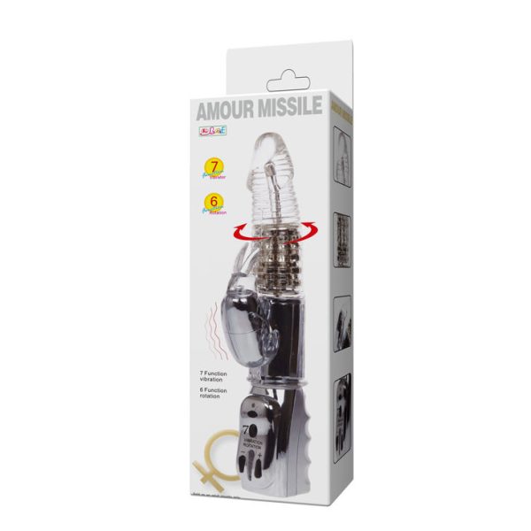 BAILE AMOUR ROTADOR DE MISIL TRANSPARENTE 26.5CM - Imagen 8