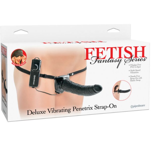 FETISH FANTASY SERIES CORREA PENETRIS VIBRADORA DELUXE - Imagen 2