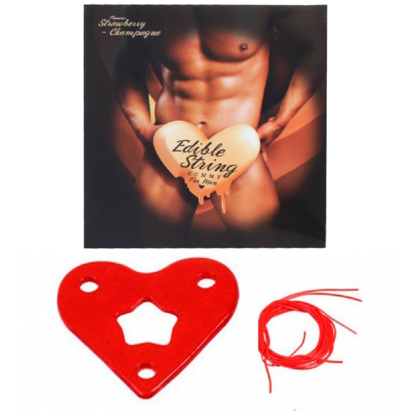 SECRETPLAY - TANGA GUMMY PARA FRESAS CON CAVA - Imagen 2