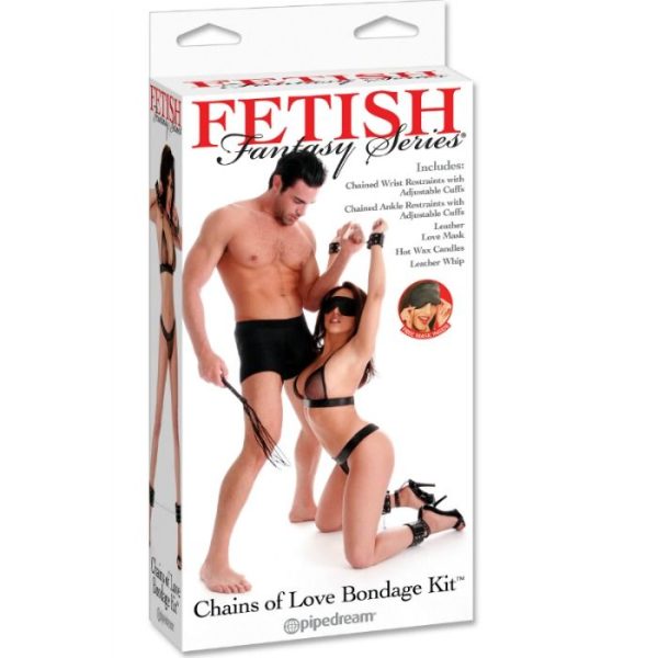 KIT BONDAGE CADENAS DE AMOR FETISH FANTASY - Imagen 2