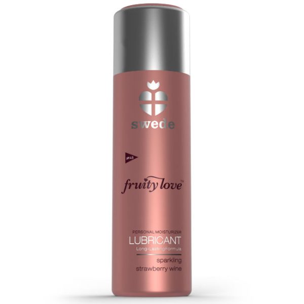 SUECIA - LUBRICANTE ESPUMOSO FRUITY LOVE VINO FRESA 50 ML - Imagen 2
