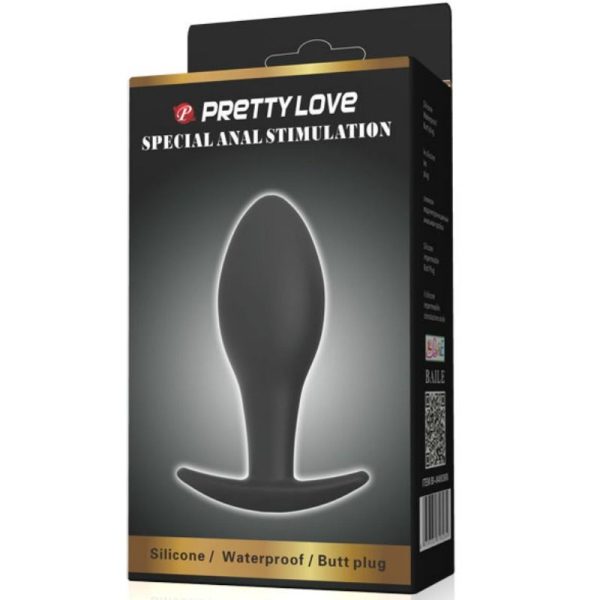 PRETTY LOVE PLUG ANAL SILICONA ANCHLA 8,5 CM NEGRO - Imagen 6