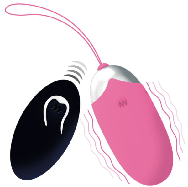 HUEVO VIBRANTE INTENSO FLIPPY II CON MANDO A DISTANCIA ROSA - Imagen 2