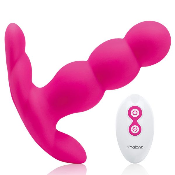 NALONE PEARL VIBRADOR ANAL CONTROL REMOTO NEGRO - Imagen 6