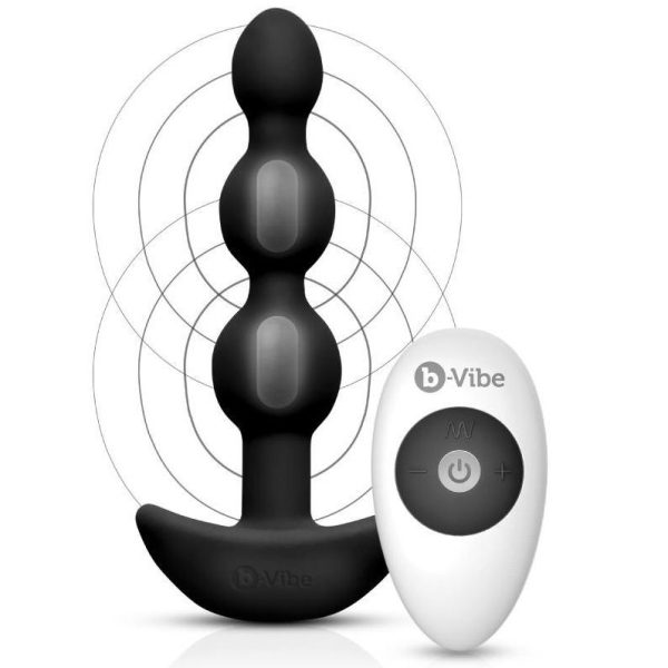 B-VIBE -TRIPLET PERLAS ANALES CONTROL REMOTO NEGRO - Imagen 8