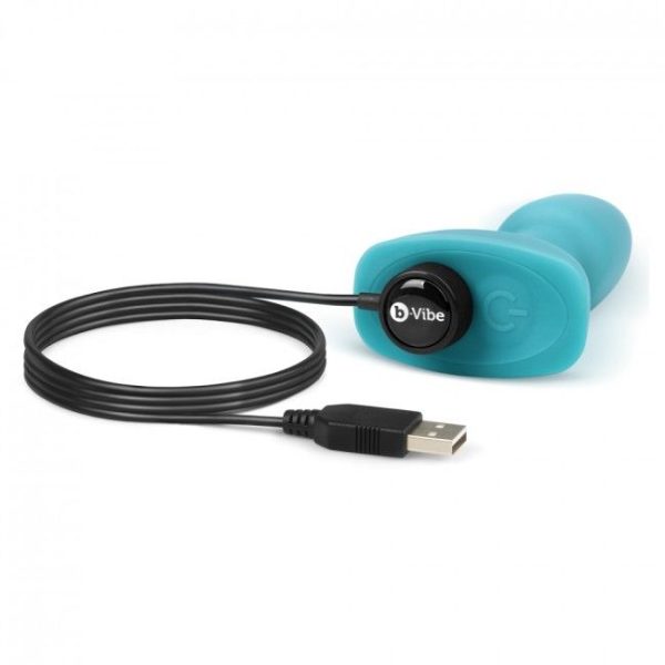 B-VIBE RIMMING PLUG ANAL CON CONTROL REMOTO PETITE VERDE AZUL - Imagen 6
