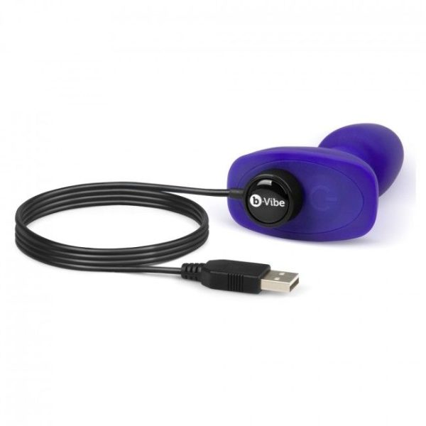 B-VIBE RIMMING CONTROL REMOTO PLUG ANAL PETITE LILA - Imagen 7