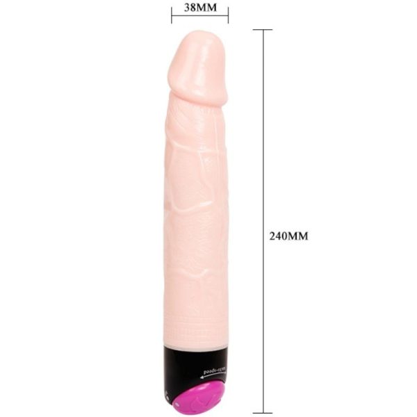 VIBRACIÓN Y ROTACIÓN SEXUAL COLORIDA 24 CM - Imagen 3
