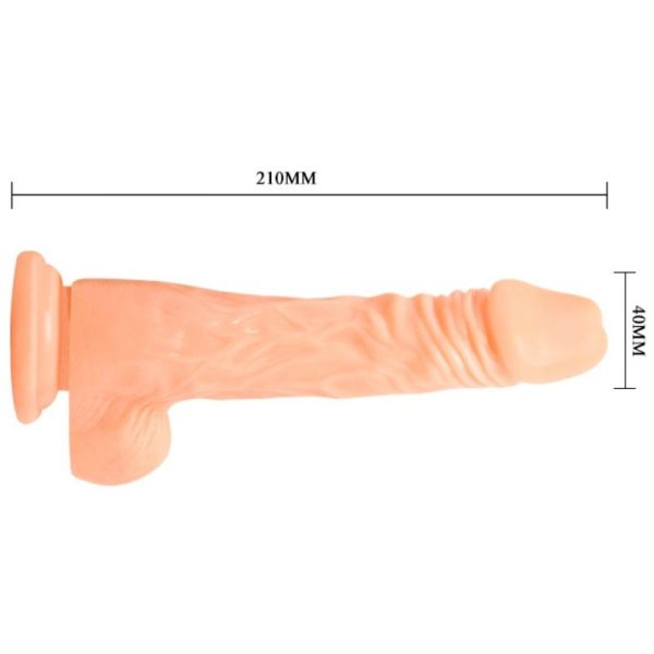 DILDO DE POLLA REALISTA CON VIBRACIÓN - Imagen 3