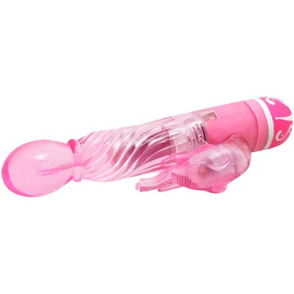 PROJECT VIBRADOR MULTIVELOCIDAD CON ESTIMULADOR ROSA - Imagen 3