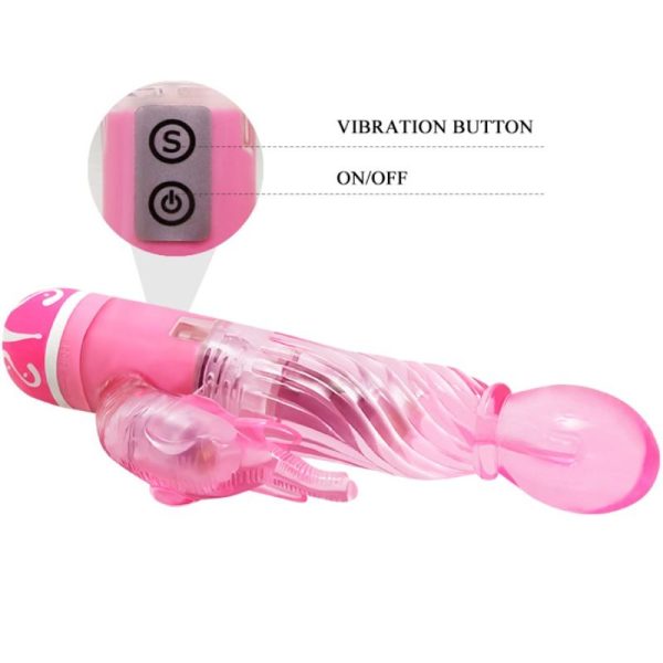 PROJECT VIBRADOR MULTIVELOCIDAD CON ESTIMULADOR ROSA - Imagen 8