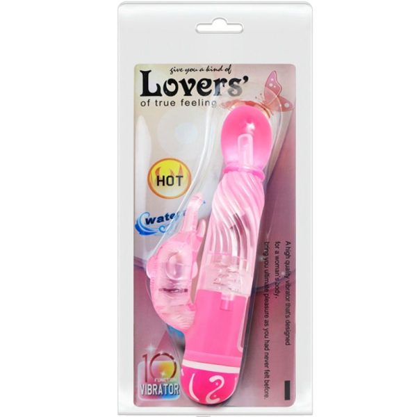PROJECT VIBRADOR MULTIVELOCIDAD CON ESTIMULADOR ROSA - Imagen 9