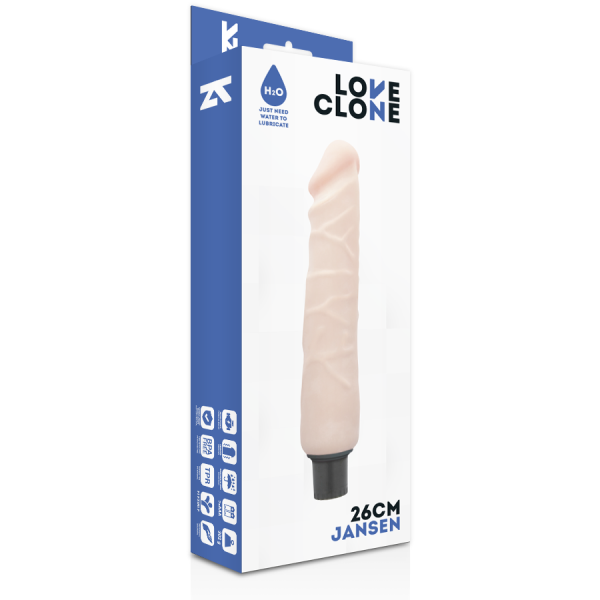 LOVECLONE JANSEN VIBRADOR AUTOLUBRICACIÓN 26CM - Imagen 3