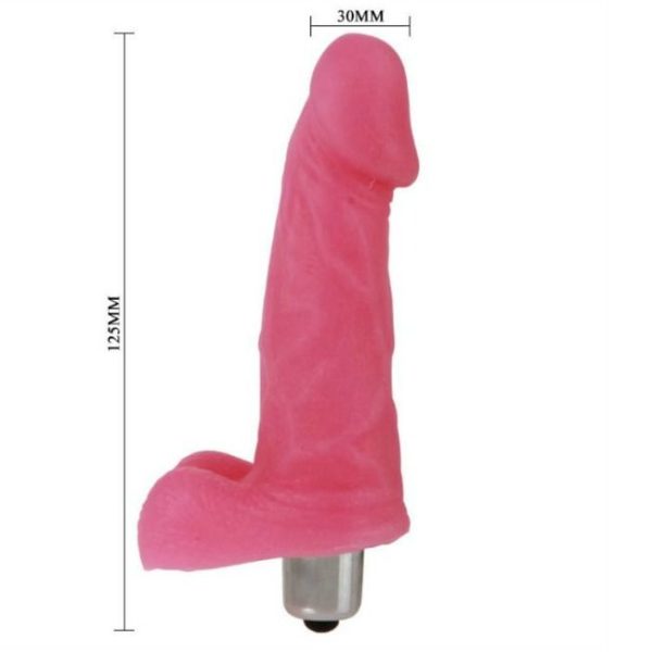 SLIK PLEASURE LOVE CLON VIBRADOR NATURAL - Imagen 2