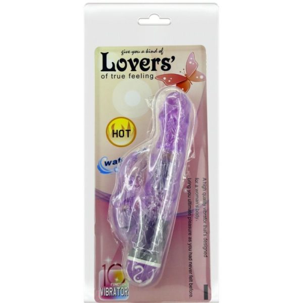 BAILE VIBRADORES MULVELOVED CON CONEJO LILA - Imagen 2