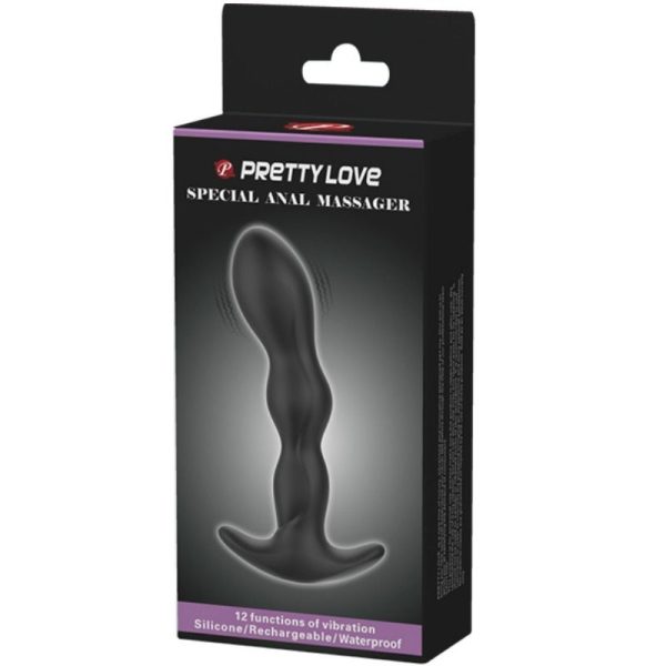 PRETTY LOVE MASAJEADOR ANAL 12 MODOS DE VIBRACIÓN - Imagen 9