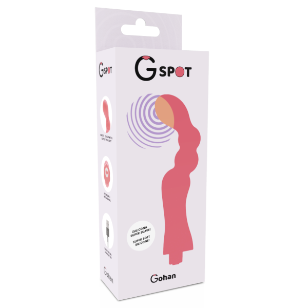 G-SPOT- GOHAN G-SPOT VIBRADOR LUZ ROJA - Imagen 3