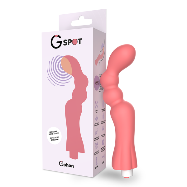 G-SPOT- GOHAN G-SPOT VIBRADOR LUZ ROJA - Imagen 4