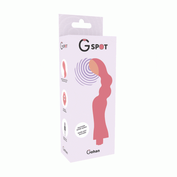 G-SPOT- GOHAN G-SPOT VIBRADOR LUZ ROJA - Imagen 2