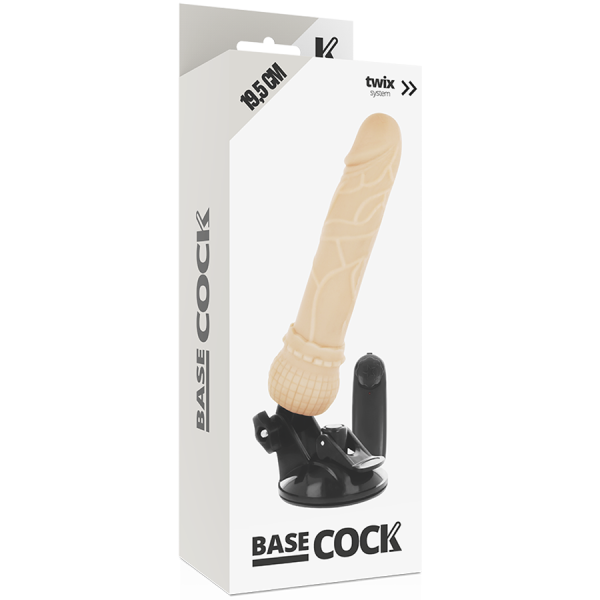 BASECOCK - VIBRADOR REMOTO REALISTA BASECOCK 19,5 CM - Imagen 3