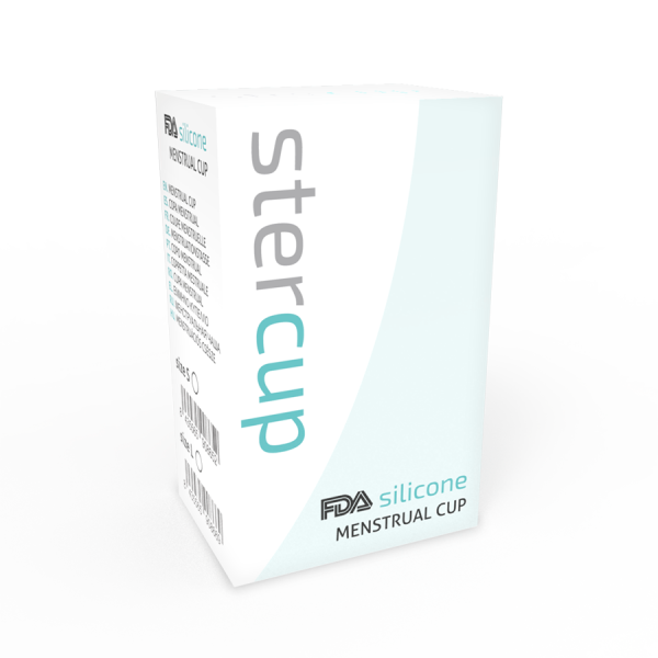 STERCUP COPA MENSTRUAL TALLA S COLOR MORADO SILICONA FDA - Imagen 4