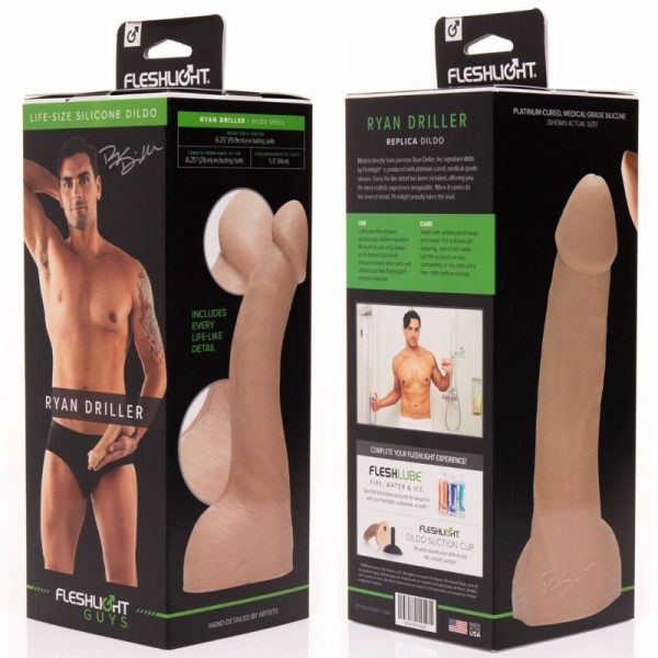 FLESHJACK RYAN DILDO SONDA 21 CM - Imagen 3