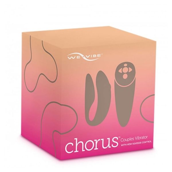 VIBRADOR PAREJAS WE VIBE CHORUS CON SQUEEZE CONTROL - ROSA - Imagen 5