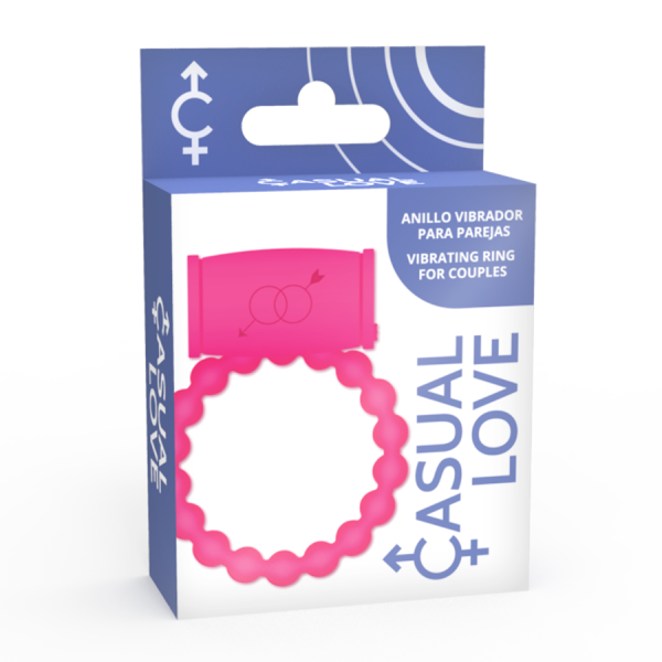 CASUAL LOVE- 25 ANILLO VIBRADOR ROSA - Imagen 4