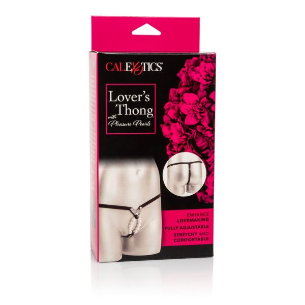 CALEX LOVERS TANGA CON PERLAS PLEASURE - Imagen 3