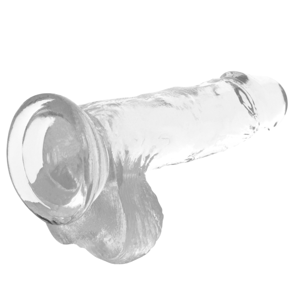 DILDO TRANSPARENTE REALISTA CLEAR XRAY 15.5CM - Imagen 4