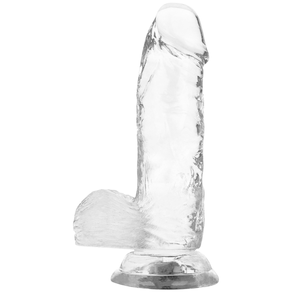 DILDO TRANSPARENTE REALISTA CLEAR XRAY 15.5CM - Imagen 2