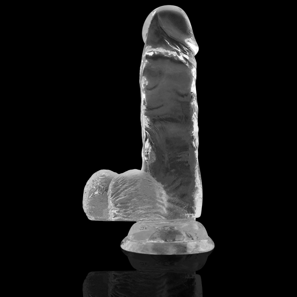 DILDO TRANSPARENTE REALISTA CLEAR XRAY 15.5CM - Imagen 5