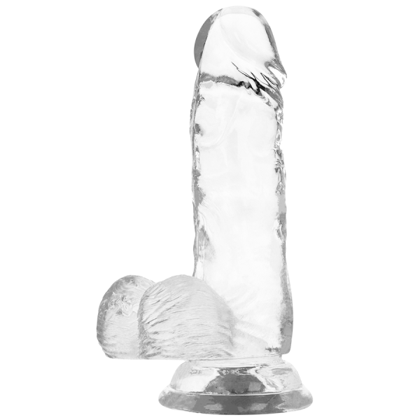DILDO TRANSPARENTE REALISTA CLEAR XRAY 15.5CM - Imagen 3