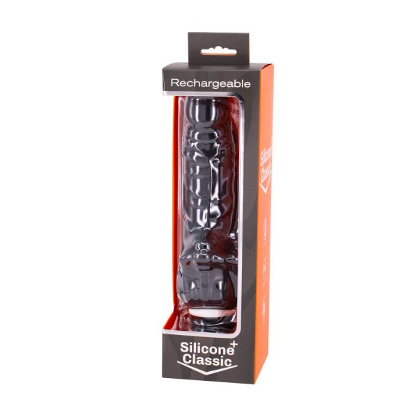 SEVÊNCIAS VIBRADOR RECARGABLE NEGRO 7V 18CM - Imagen 2