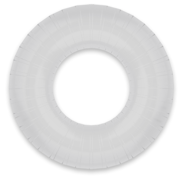 POWERING- ANILLO PARA EL PENE SUPER FLEXIBLE Y RESISTENTE 4.5CM PR07 TRANSPARENTE - Imagen 3