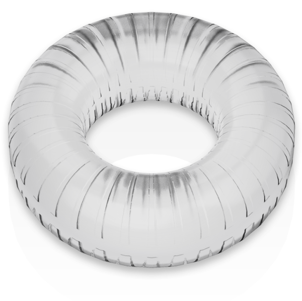 POWERING- ANILLO PARA EL PENE SUPER FLEXIBLE Y RESISTENTE 4.5CM PR07 TRANSPARENTE - Imagen 7