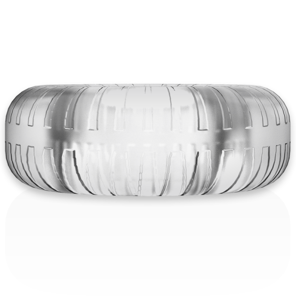 POWERING- ANILLO PARA EL PENE SUPER FLEXIBLE Y RESISTENTE 4.5CM PR07 TRANSPARENTE - Imagen 6