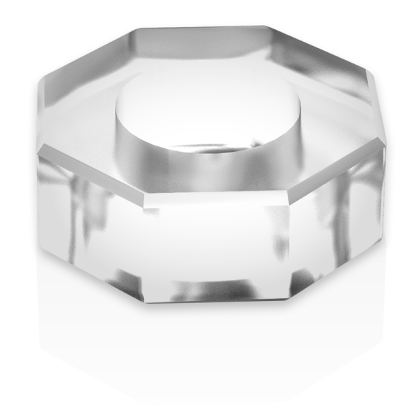 POWERING - ANILLO PARA EL PENE SUPER FLEXIBLE Y RESISTENTE 5CM PR10 TRANSPARENTE - Imagen 8